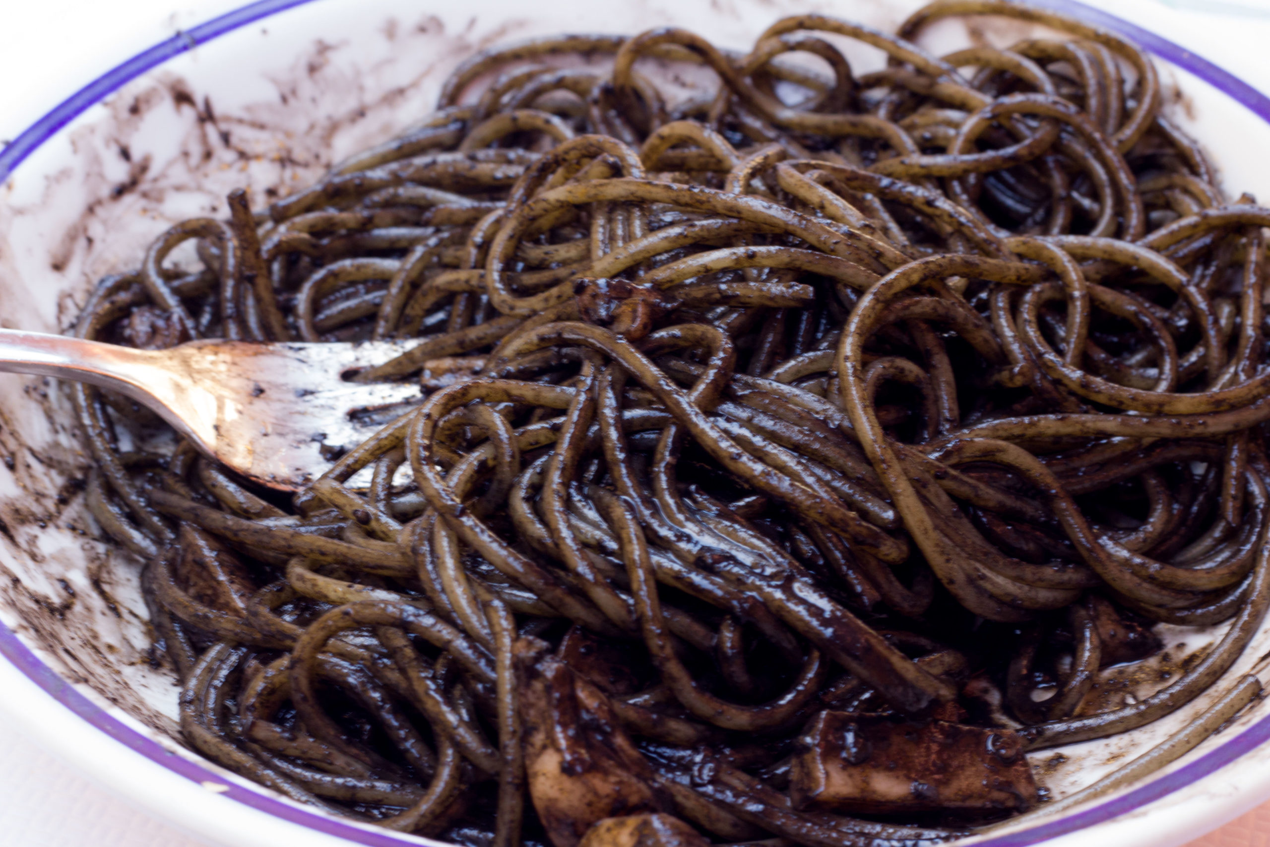 Schwarze Nudeln, meine Lieblingspasta